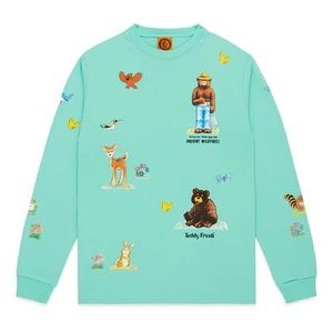 Limited Edition Teddy Fresh Official Smokey the Bear T-shirt, Size 2XL